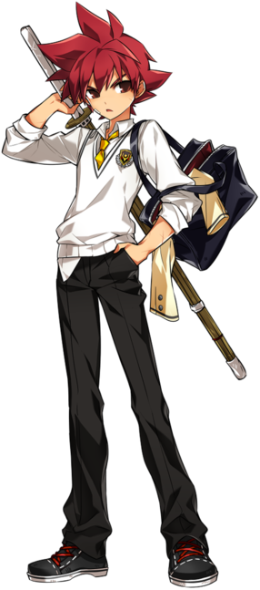 Elsword - Elsword Velder Academy Library (300x655), Png Download