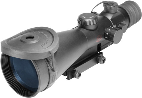 Night Vision Rifle Scopes - Atn Ares 6x - Gen 2 Night Vision Weapon Rifle Scope (500x400), Png Download