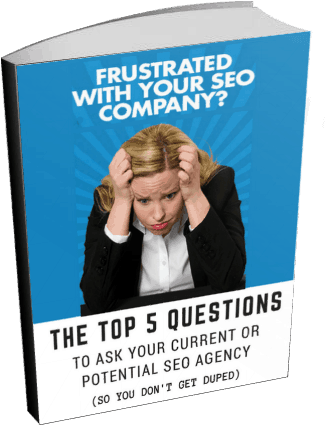 Frustrated With Your Seo Company - Flyer (503x557), Png Download