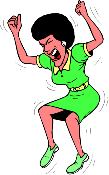 Ebony Echantress's Road To Fabulous - Head Injury Cartoon Png (350x561), Png Download