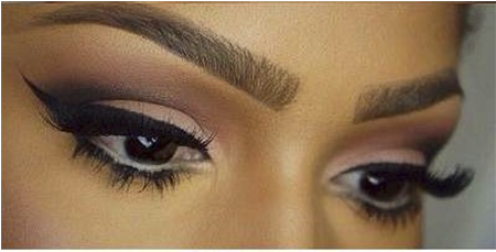 Micropigmentacion Creacion De Cejas Completas Pelo - Medium Dark Skin Tone Makeup (449x438), Png Download