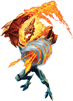 Firestorm Elementor - Max Steel Firestorm Elementor (306x420), Png Download