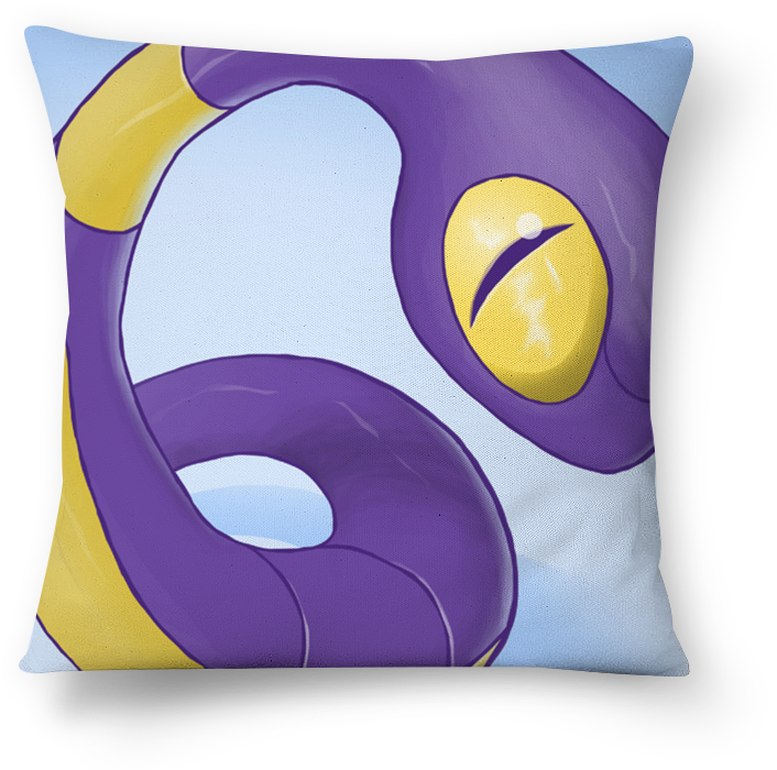 Almofada Ekans De Rodrigo Nascana - Cushion (800x800), Png Download