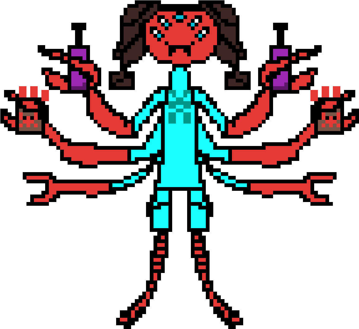 Oceantale Muffet (1200x1200), Png Download