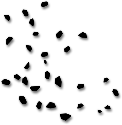 Partículas Pretas Psd - Particulas Negras Png (391x400), Png Download