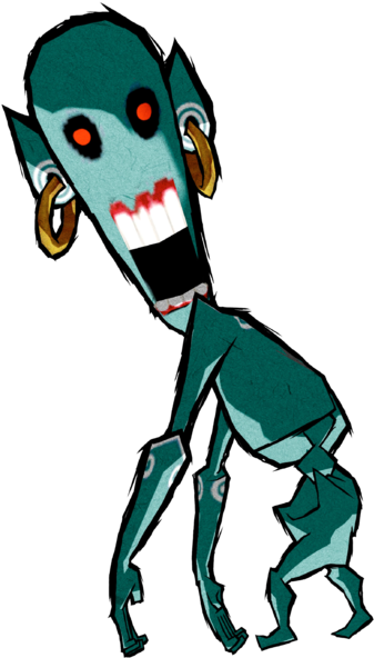 Redead Ww - Zelda Wind Waker Momie (344x598), Png Download