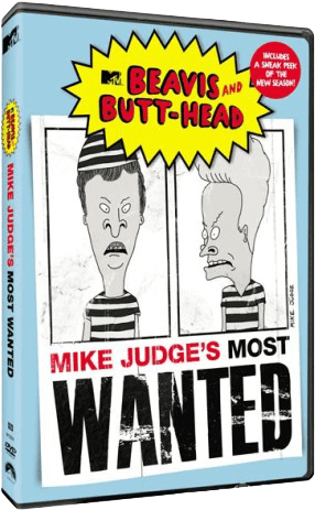 Beavis Butt-head Mike Judges Most Wanted Dvd Design - Beavis And Butt-head-mike Judges Most Wanted (region (315x480), Png Download