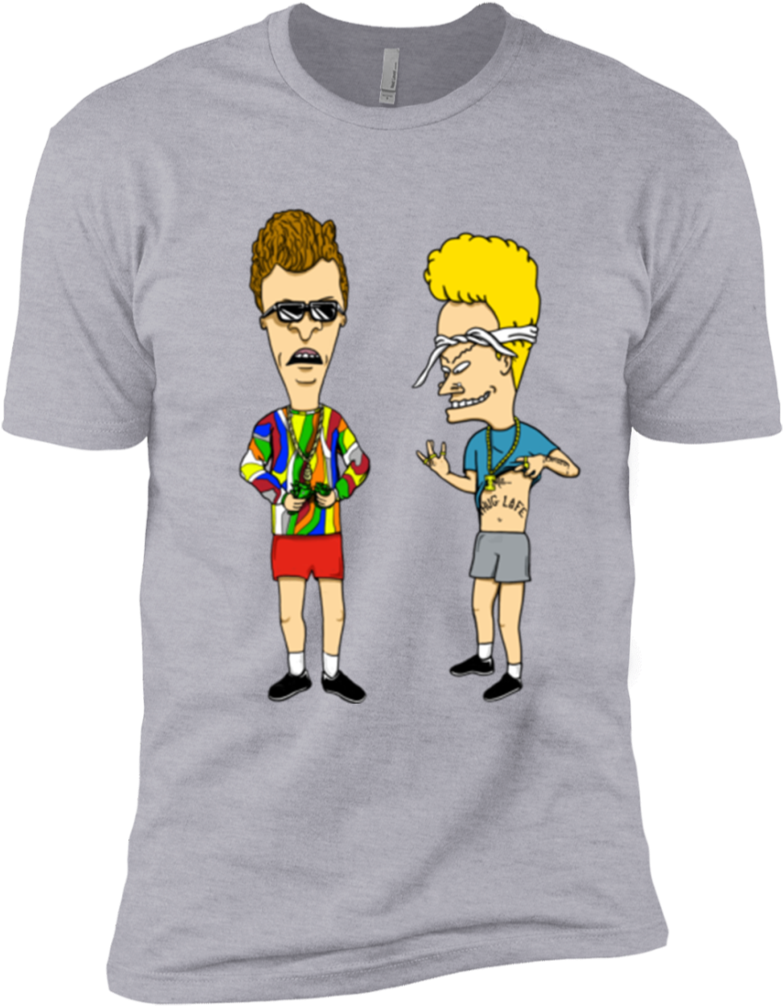Beavis & Butthead Design - Shirt (1024x1024), Png Download