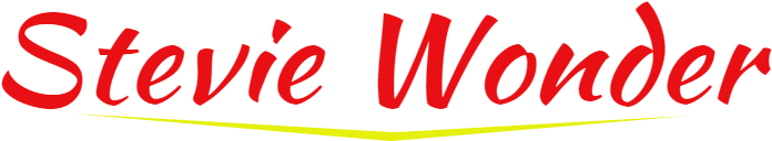 Stevie Wonder - Logo - Menu - Coquelicot (733x170), Png Download