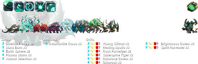 700 Spirit Magmar Control - Duelyst Vetruvian Deck (690x222), Png Download