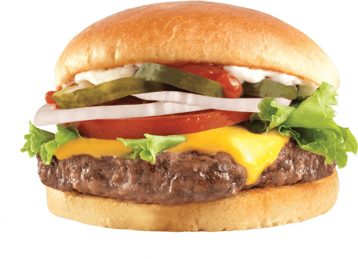 Dave's Single - National Cheeseburger Day 2018 (1367x970), Png Download