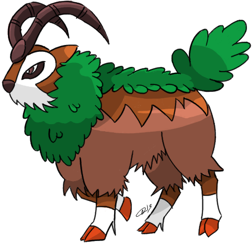 **cactaur Used "*roll 1, Pokemon*"**** - Pokemon Carnero (506x489), Png Download