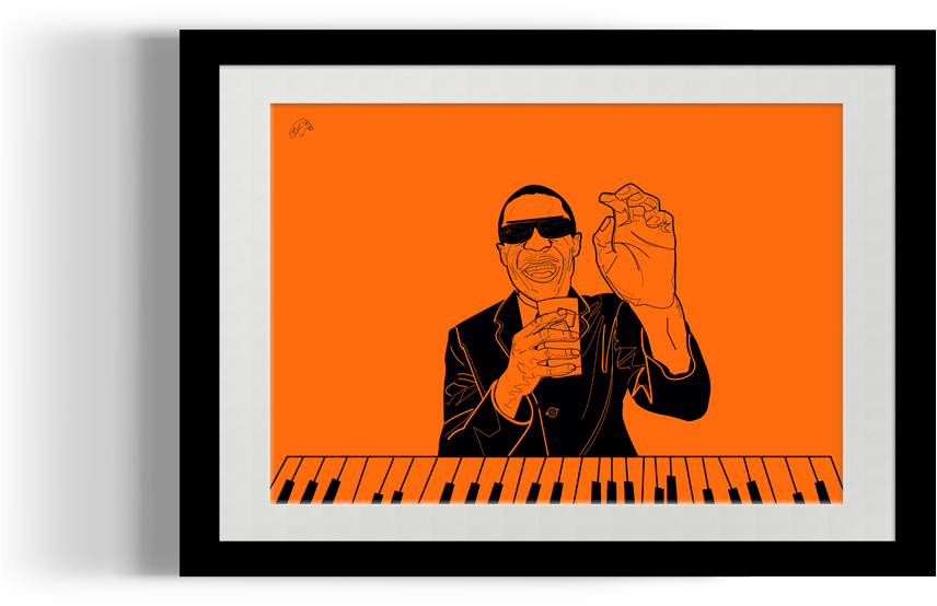 Stevie Wonder - Illustration (1000x900), Png Download