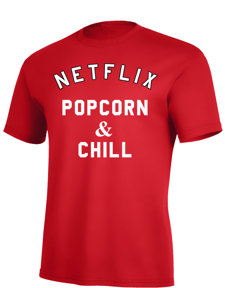 Netflix, Popcorn & Chill - Red Sox World Series Shirts (1024x1024), Png Download
