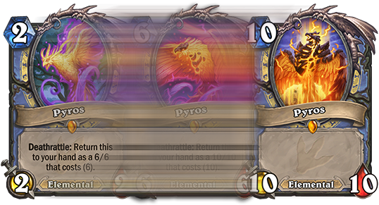 Pyros En Ung 0274 Ek - Pyros Hearthstone (600x304), Png Download