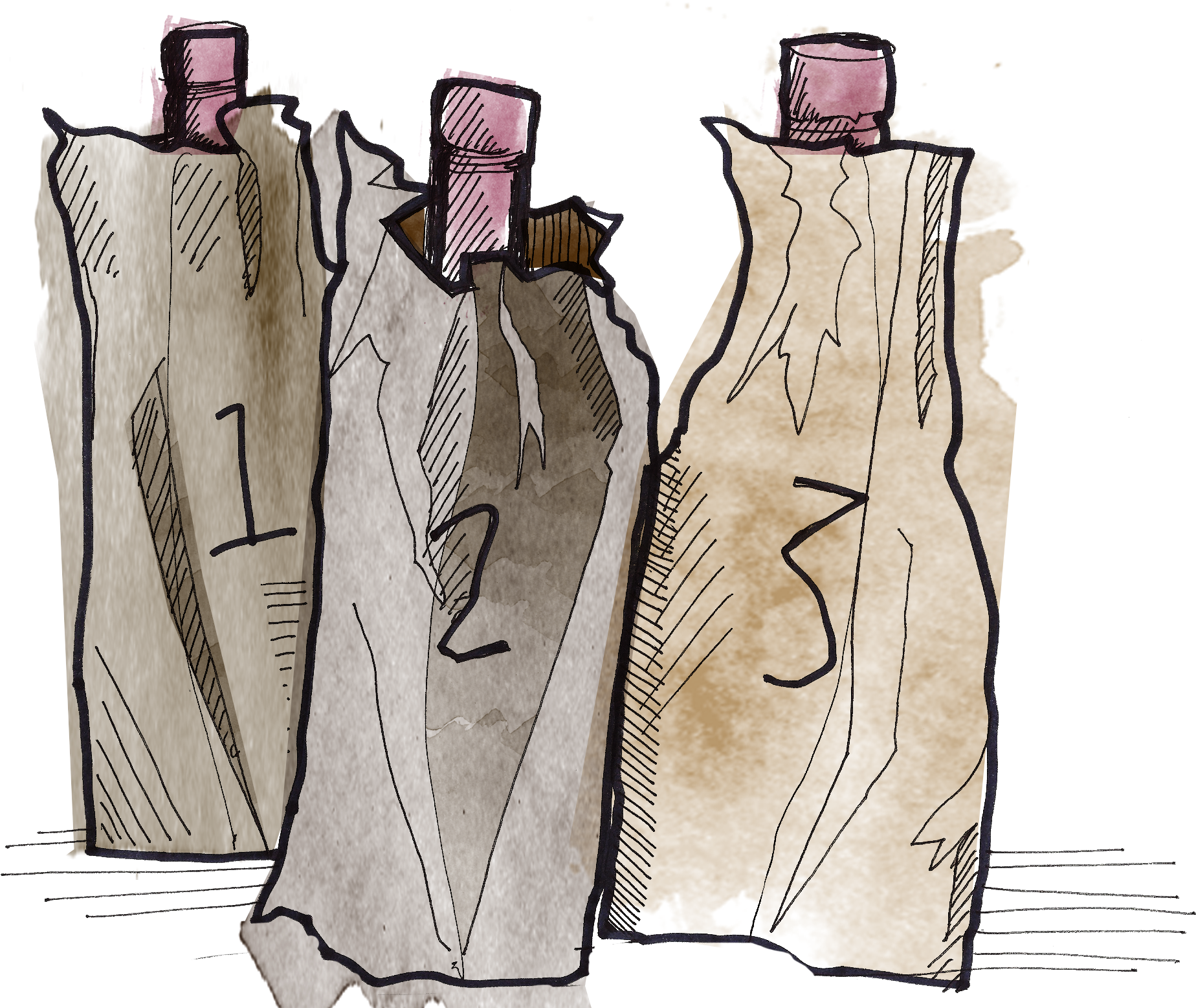 Here - Blind Wine Tasting Png (1896x1556), Png Download
