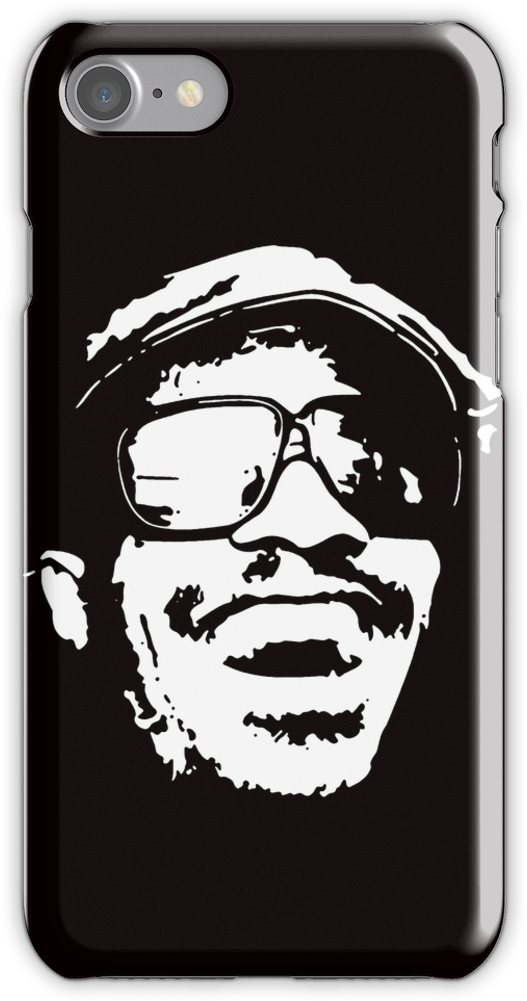 Stencil Stevie Wonder Iphone 7 Snap Case - Stevie Wonder Shirt (750x1000), Png Download