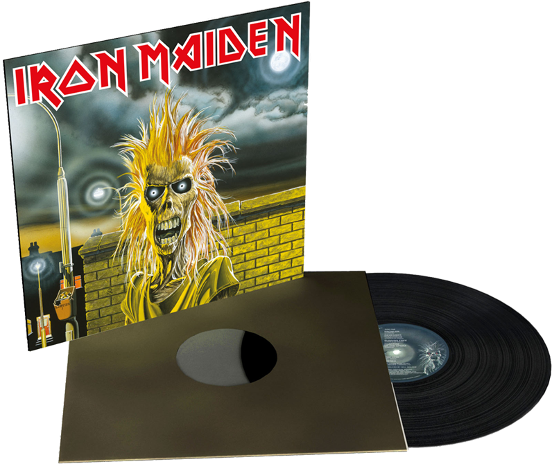 Iron Maiden - Iron Maiden Iron Maiden Lp (846x700), Png Download
