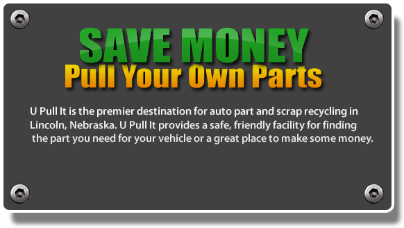 Save Money Pull Your Own Parts - Nebraska (612x394), Png Download