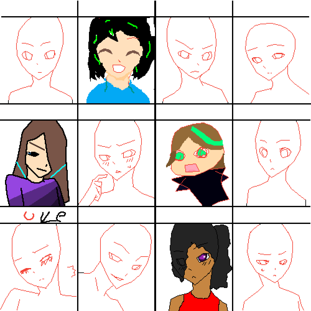 Collab - Cartoon (1000x1000), Png Download
