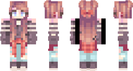 Minecraft Skin Raventheslayer - Minecraft: Pocket Edition (600x348), Png Download