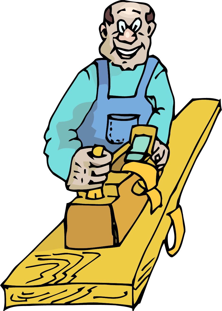 Carpenter Wood Clipart Png - Carpenter Clipart Png (940x1317), Png Download