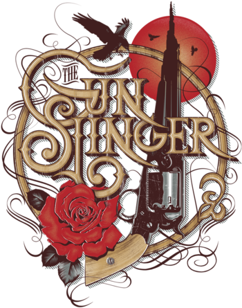 The Gunslinger - T-shirt (571x495), Png Download