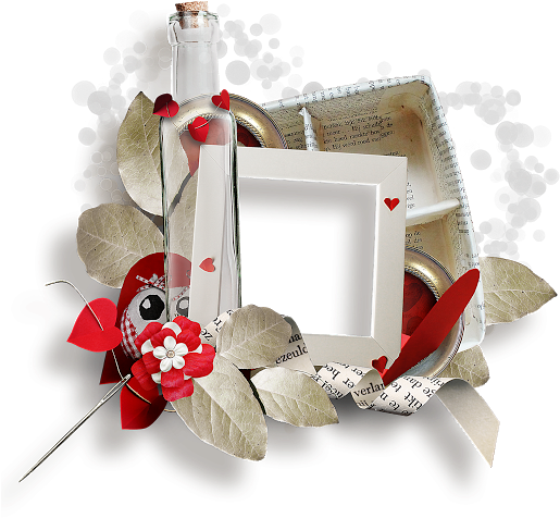 Wallpaper Del Dia Del Amor Y La Amistad, Frames Para - Portable Network Graphics (530x530), Png Download