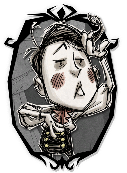 Tumblr Nz6hpefi6i1tlyemmo1 500 - Don T Starve Together Wes Skins (440x600), Png Download