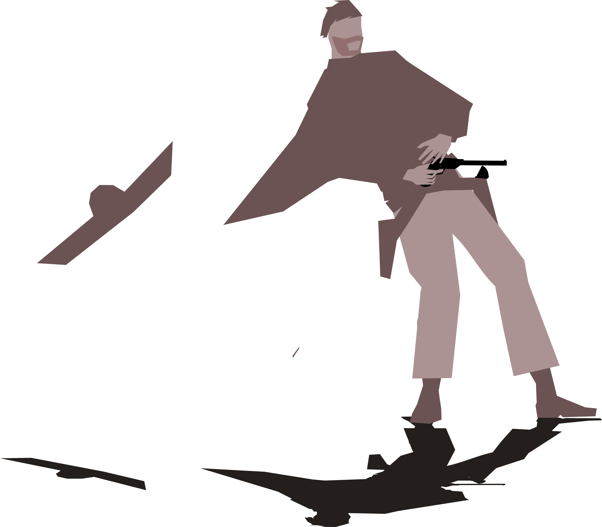 Gunslinger Png (2400x2100), Png Download