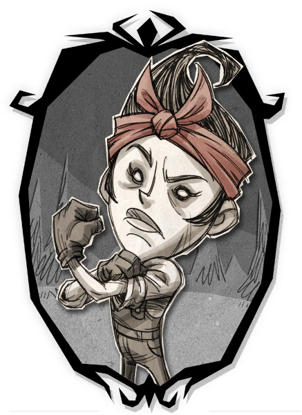 Winona None Oval - Winona Don T Starve Together (491x654), Png Download