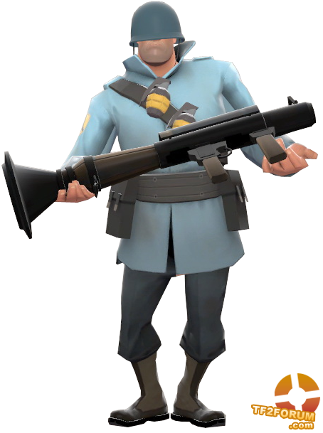 When I First Started Out With The Soldier I Didn't - Team Fortress 2 Soldier (466x621), Png Download