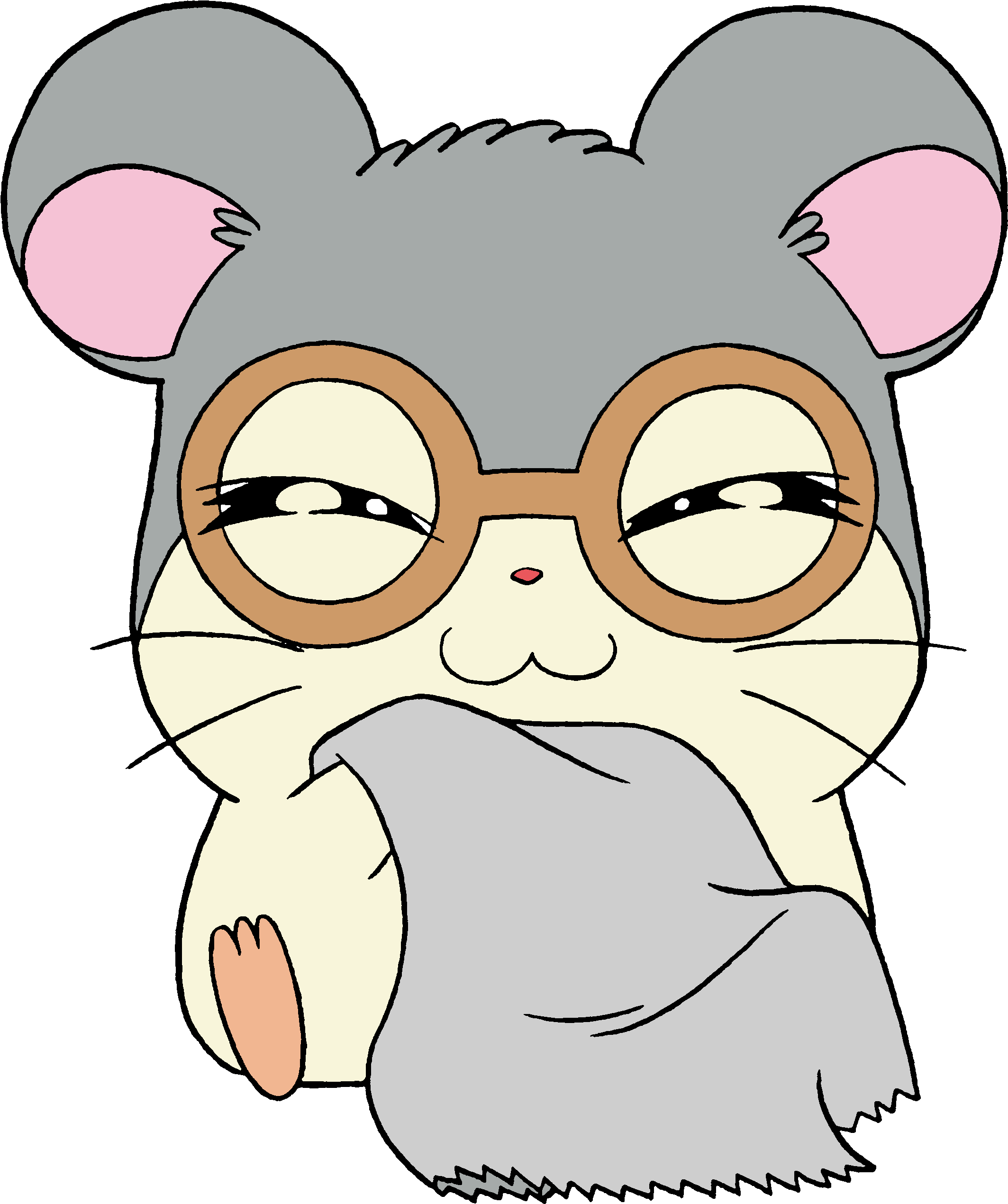 Dextern - Cutehamtaro Coloring (2400x3400), Png Download