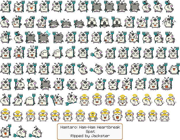 Ham-ham Heartbreak - Hamtaro Ham Ham Heartbreak Spat (640x504), Png Download