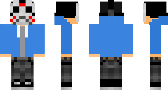Minecraft Skin Avgn - Dex Rock Skin Minecraft (600x348), Png Download