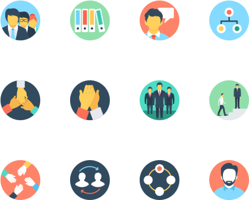 Teamwork And Organization - Portable Network Graphics (560x480), Png Download