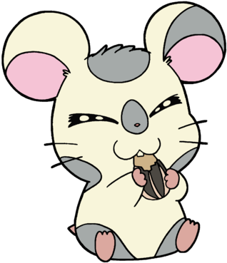 The Hamtaro Wiki - Hamtaro (350x472), Png Download
