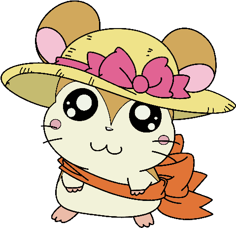 Osharen - ハム 太郎 おしゃれ ちゃん (500x510), Png Download