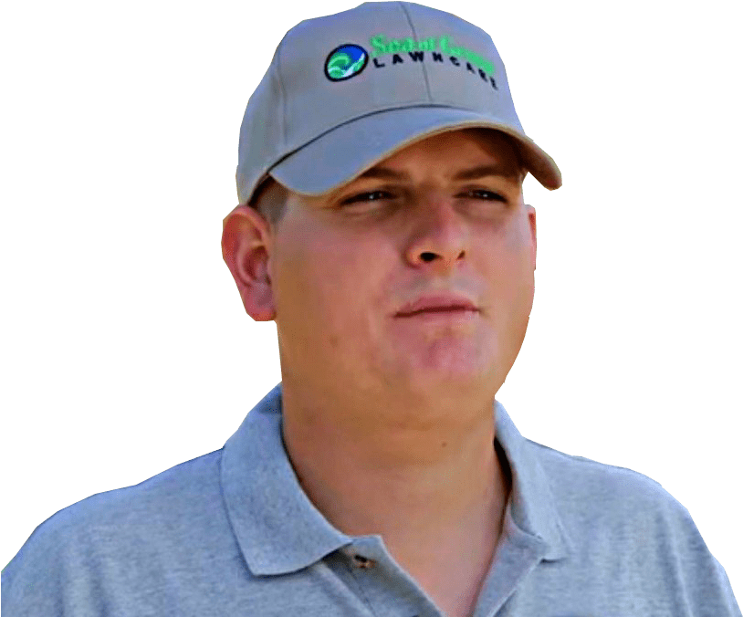 Brock Montgomery Sea Of Green Lawn Care Owner & Operator - Man (859x678), Png Download