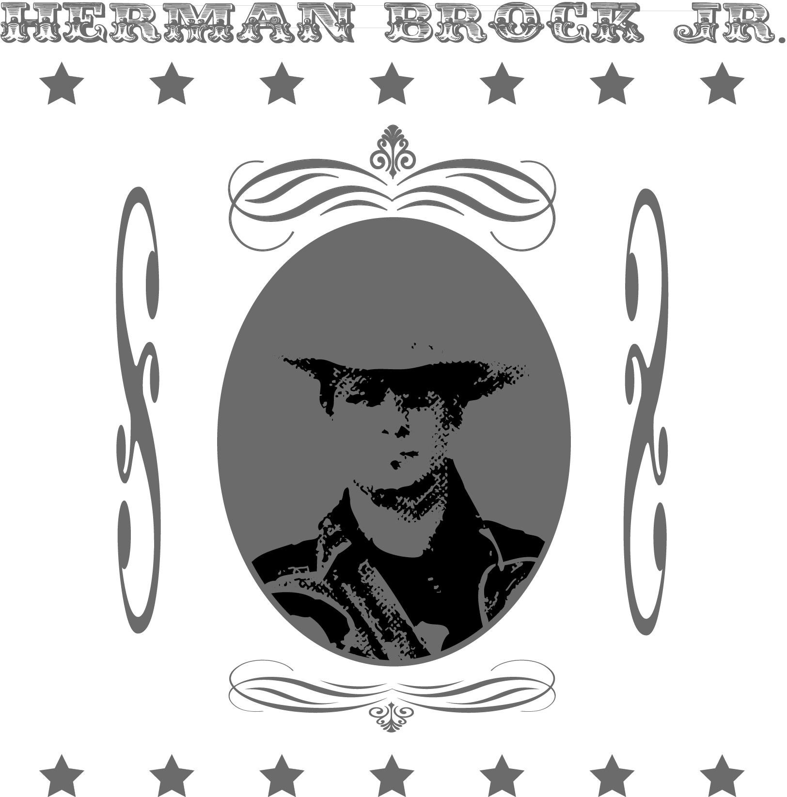 Bookings - Herman Brock Jr. (1624x1645), Png Download