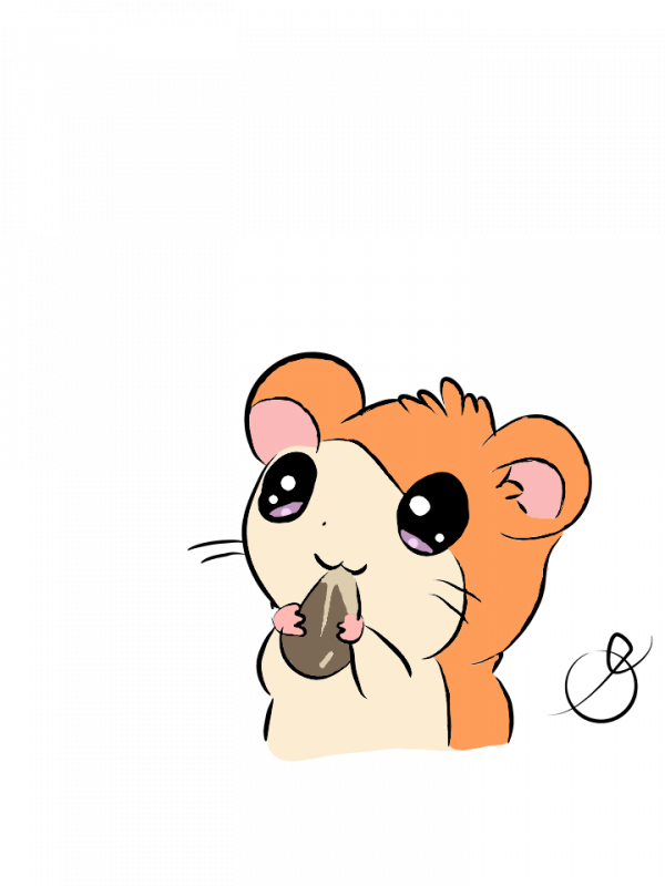 Hamtaro *-* - Cartoon (600x800), Png Download