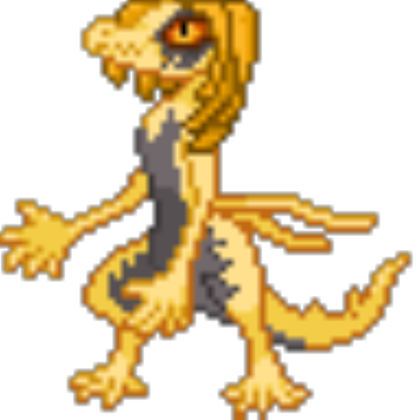Wyvern Salazzle - Cartoon (420x420), Png Download