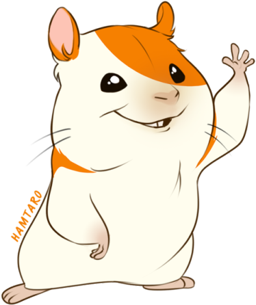 How To Draw Hamtaro And Friends For Kids - Cartoon (500x500), Png Download
