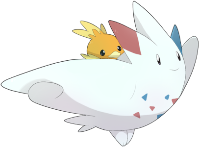I Love Togekiss - Cartoon (500x390), Png Download