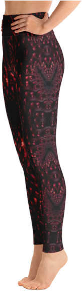 Dragon Scales Yoga Tights - Body Under Construction Leggings (600x600), Png Download