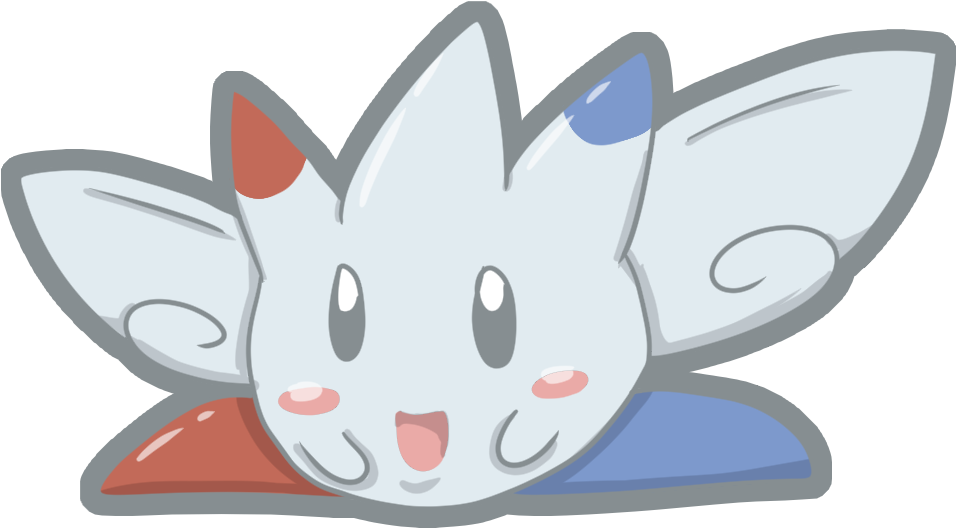 Togekiss Kirby - Cartoon (1000x593), Png Download