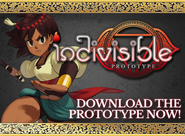 An Rpg By The Creators Of Skullgirls - Indivisible (620x457), Png Download