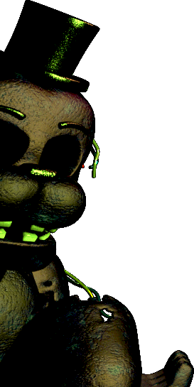 Phantom Golden Freddy - Fnaf Phantom Golden Freddy (273x545), Png Download