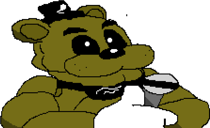 Golden Freddy - Five Nights At Freddy's (1024x576), Png Download