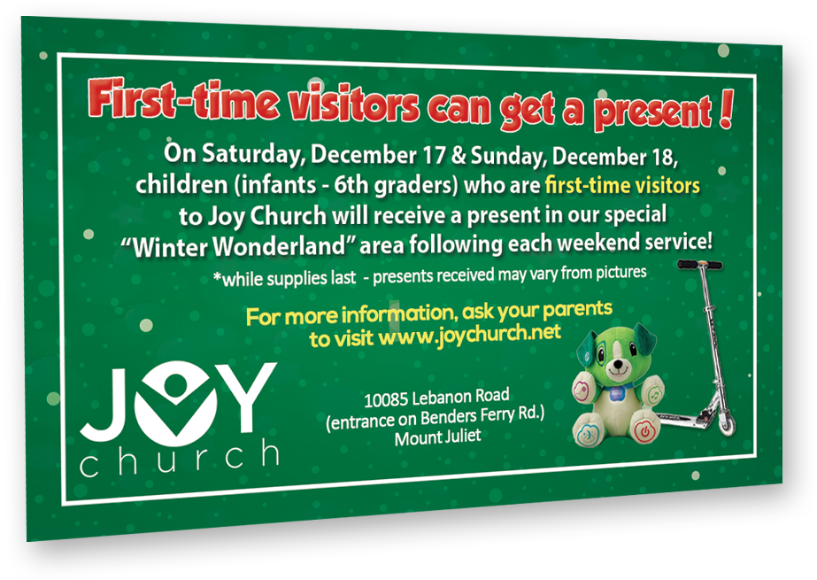 Christmas Invite Kids 2016 Business Card Back Final - Parallel (2250x900), Png Download